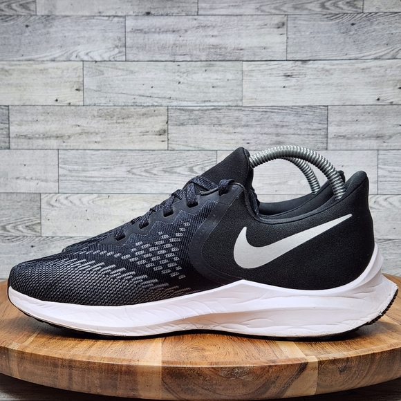 Nike Women's Size 8 Zoom Winflo 6 Shoes Black Running Sneakers BQ3192-003 - Picture 11 of 16